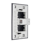 Conjunto Campainha Cigarra Vivace Carbono Siemens