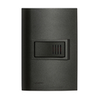 Conjunto Campainha Cigarra Vivace Carbono Siemens