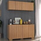 Conjunto Cantinho Do Café Armário E Aparador 4 Portas Multimó