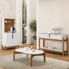 Conjunto Cantinho Do Café E Aparador 2 Gavetas Com Mesinha Ob