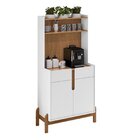 Conjunto Cantinho Do Café E Aparador 2 Gavetas Com Mesinha Ob