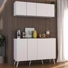 Conjunto Cantinho Do Café Retrô Armário E Aparador 4 Portas M