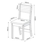 Conjunto Canto Alemão 4 Lugares Com Mesa E 2 Cadeiras Rock Es