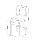 Conjunto Canto Alemão Baú Garden Com Mesa Retangular 120x80 C