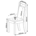 Conjunto Canto Alemão Com Baú Trento Mesa Quadrada Com Vidro