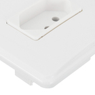 Conjunto Carregador USB 2.1A + Tomada 2P+T 10A 250V com Placa e Suporte Simon 19