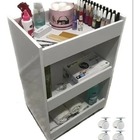 Conjunto Carrinho  Bancada  Esmalteira E Cadeira  Para Clinic