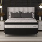 Conjunto Casal Diamond Euro Pt Pt 1,38x1,88x0,63 Montreal Beg