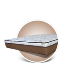 Conjunto Castor Class Pocket Híbrido Queen Size 158x198x65cm