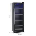 Conjunto Cervejeira 200l Blue Light E Adega 200l 50 Garrafas