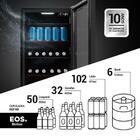 Conjunto Cervejeira Bierhaus 98l Ece100 Com Adega 34 Garrafas