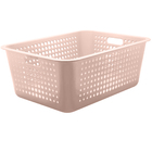 Conjunto Cesto Organizador Para Roupas Com Tampa E Caixa Orga