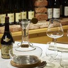 Conjunto Chateau Du Gout Decanter Para Vinho Com Suporte E Fu