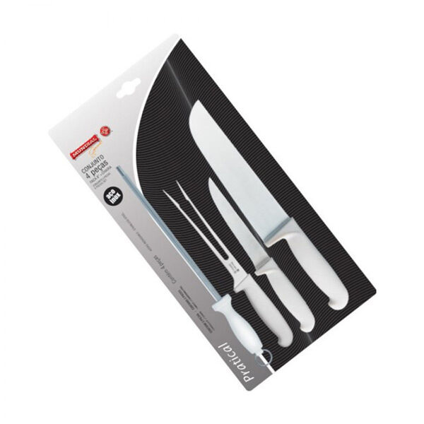 Conjunto Churrasco Com 4 Peças Mundial 7000-4