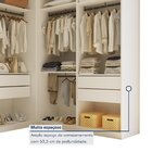 Conjunto Closet Casal Sem Portas 2 Módulos 6 Gavetas França