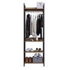 Conjunto Closet Modulado 228cm Estilo Industrial Te0020 Delma