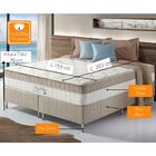 Conjunto Colchão + Box Tamanho King Size Molas Ensacadas 193x