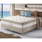 Conjunto Colchão + Box Tamanho King Size Molas Ensacadas 193x