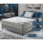 Conjunto Colchão+ Box Casal Dupla Face- Duo Sono Com Molas Su