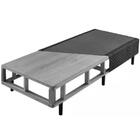 Conjunto Colchão Box Queen Molas Ensacadas Serenatta Polar