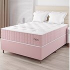 Conjunto Colchão Mola Ensacada E Base Box Casal 67x138x188cm