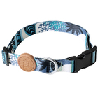 Conjunto Coleira E Guia Tamanho P Azul Noronha