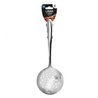 Conjunto Colher, Concha E Escumadeira Inox Premium 3 Peças