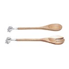 Conjunto Colher E Garfo 2 Peças Palmeira-bon Gourmet - Inox