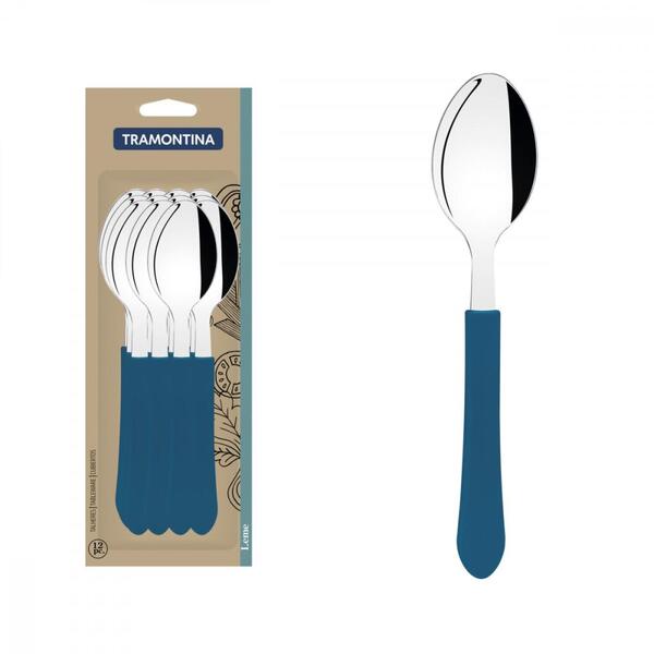 Conjunto Colheres De Mesa Tramontina Lâminas Inox 12 Peças