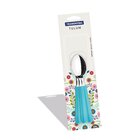 Conjunto Colheres Para Sobremesa Tulum Tramontina Azul 3 Peça