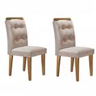 Conjunto Com 02 Cadeiras Carol Rufato