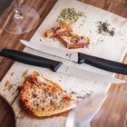 Conjunto Com 02 Facas De Carne/churrasco Com Lâmina Serrilhad