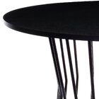 Conjunto Com 02 Mesas Lateral Conica Preto