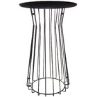 Conjunto Com 02 Mesas Lateral Conica Preto