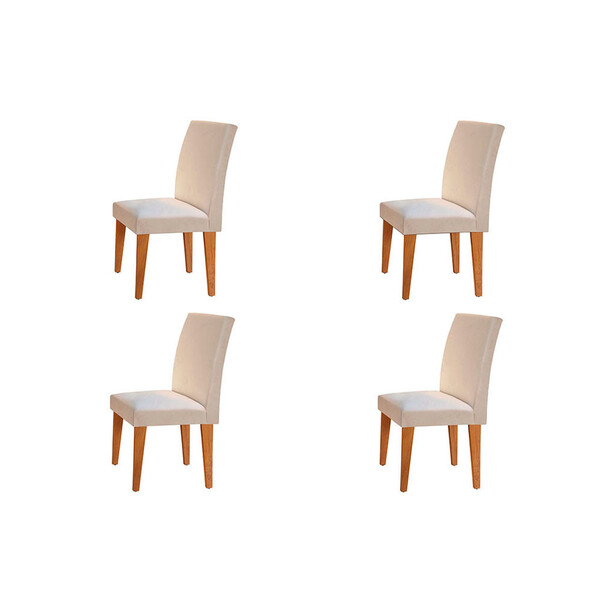 Conjunto Com 04 Cadeiras Grécia Rufato
