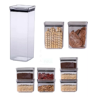 Conjunto Com 10 Potes Herméticos Para Alimentos Lumini