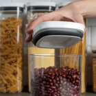 Conjunto Com 10 Potes Herméticos Porta Mantimentos Organizado