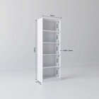 Conjunto Com 1 Escrivaninha 1 Gaveta Sevilha E 1 Estante Mult