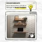 Conjunto Com 1 Escrivaninha Suspensa E 2 Prateleiras 60cm Car