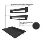 Conjunto Com 1 Escrivaninha Suspensa E 2 Prateleiras 60cm Pre
