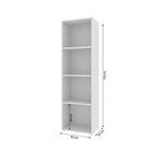 Conjunto Com 1 Mesa Escrivaninha 1 Gaveta Sevilha E 1 Estante