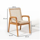 Conjunto Com 2 Bancos, 2 Cadeiras Com Braço E 1 Mesa 180cm Tr