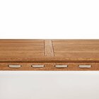 Conjunto Com 2 Bancos, 2 Cadeiras Com Braço E 1 Mesa 180cm Tr