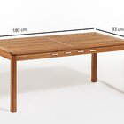 Conjunto Com 2 Bancos, 2 Cadeiras Com Braço E 1 Mesa 180cm Tr
