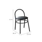 Conjunto Com 2 Bancos Ader Preto