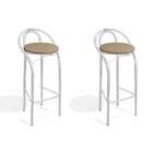 Conjunto Com 2 Banquetas Dublin Capuccino