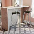 Conjunto Com 2 Banquetas Dublin Marrom