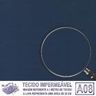 Conjunto Com 2 Banquetas Em Alumínio, Fibra Sintética E Tecid