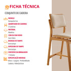 Conjunto Com 2 Banquetas Eva Moderna