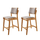 Conjunto Com 2 Banquetas Eva Moderna